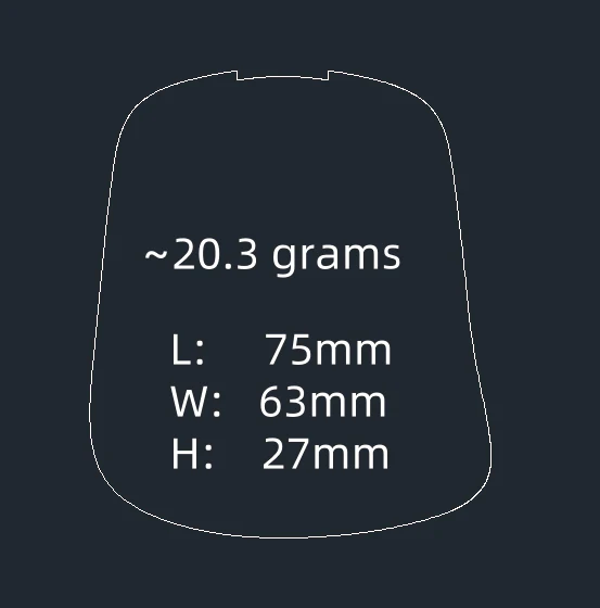 G-Wolves Fenrir Asym 8K Wireless Mouse ~20.4g,Type C Usb (Including duties and taxes) - Image 35