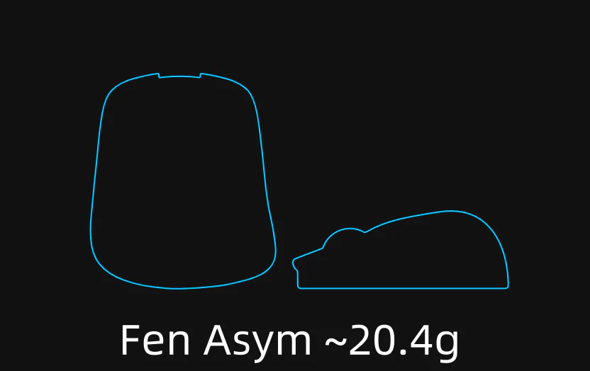 G-Wolves Fenrir Asym 8K Wireless Mouse ~20.4g,Type C Usb (Including duties and taxes) - Image 36