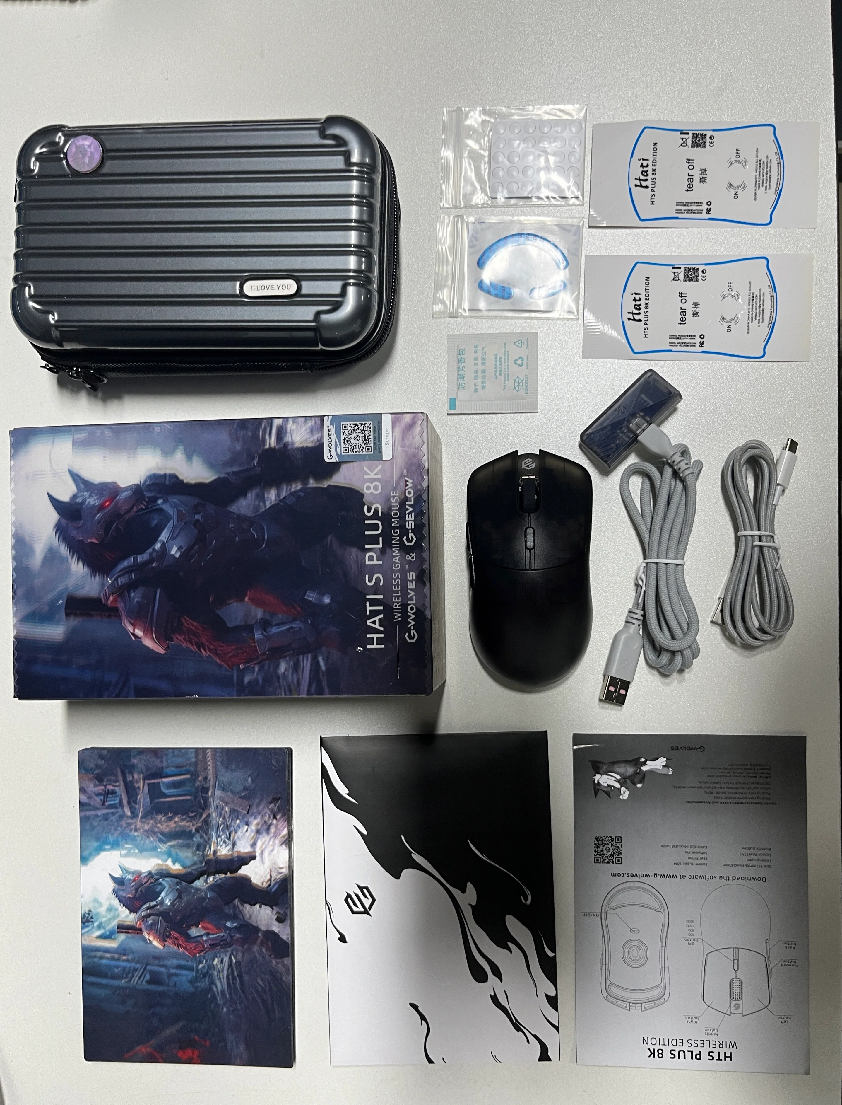 HTS Plus 8K Wireless Gaming Mouse,~45g,USB: Type C port (Including duties and taxes) - Image 32