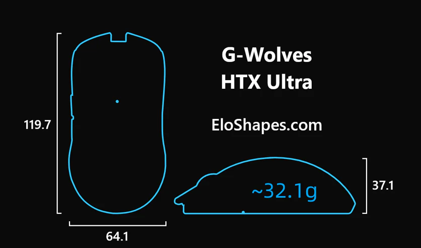 HTX ULTRA 8K Wireless Mouse ~32.1g (Including duties and taxes) - Image 9